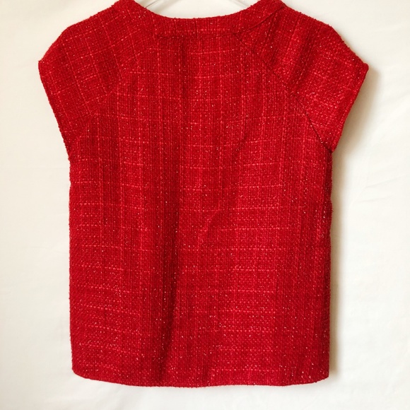 {tl} the letter Red Party Shirt Size Small - Picture 2 of 8